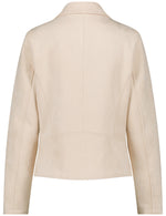 Load image into Gallery viewer, Gerry Weber Faux Suede Jacket -STONE
