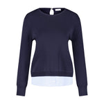 Load image into Gallery viewer, Gerry Weber Shirt Underlay Jumper -NIGHT
