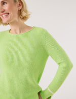 Load image into Gallery viewer, Gerry Weber Mouline Finish Jumper Green
