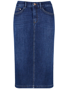 Gerry Weber Denim Skirt -BLUE