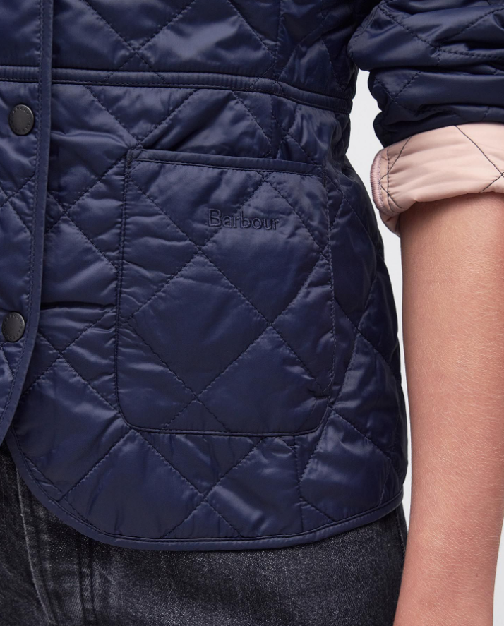 Barbour Deveron Quilt Navy