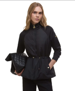 Load image into Gallery viewer, Barbour International Caprice Sweatshirt Jacket Black
