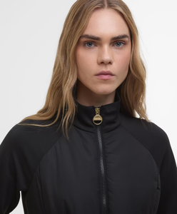 Barbour International Caprice Sweatshirt Jacket Black