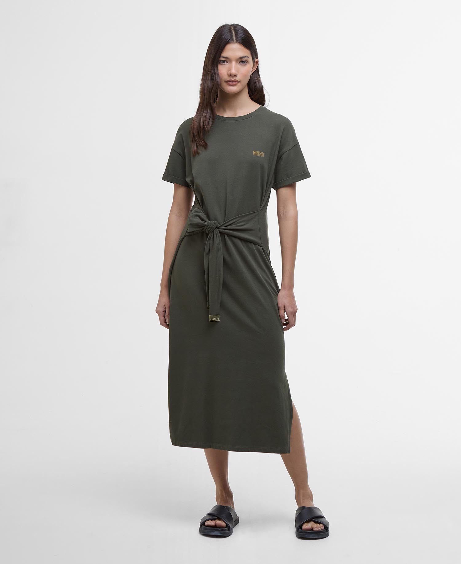 Barbour International Whitson Dress Olive