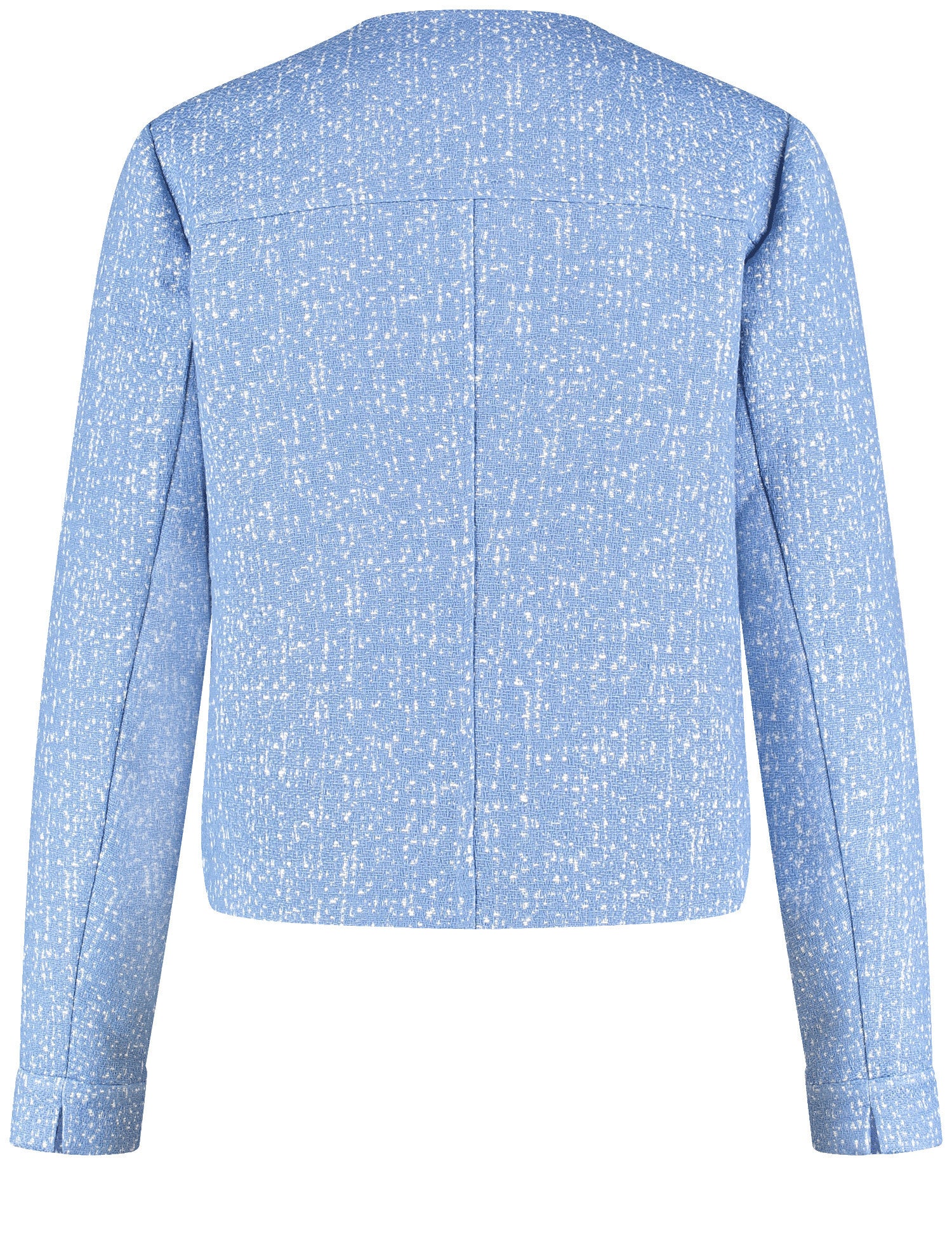 Gerry Weber Tweed Effect Jacket Blue