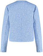 Load image into Gallery viewer, Gerry Weber Tweed Effect Jacket Blue
