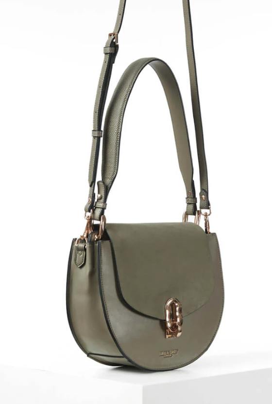 Luella Grey Mildred Saddle Bag Sage