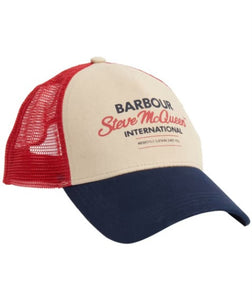 Barbour International Steve McQueen Navy Trucker Cap