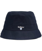 Load image into Gallery viewer, Barbour navy Cascade Cotton Bucket Hat
