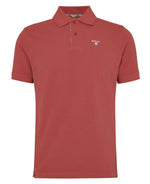 Load image into Gallery viewer, Tartan Pique Polo Shirt Red
