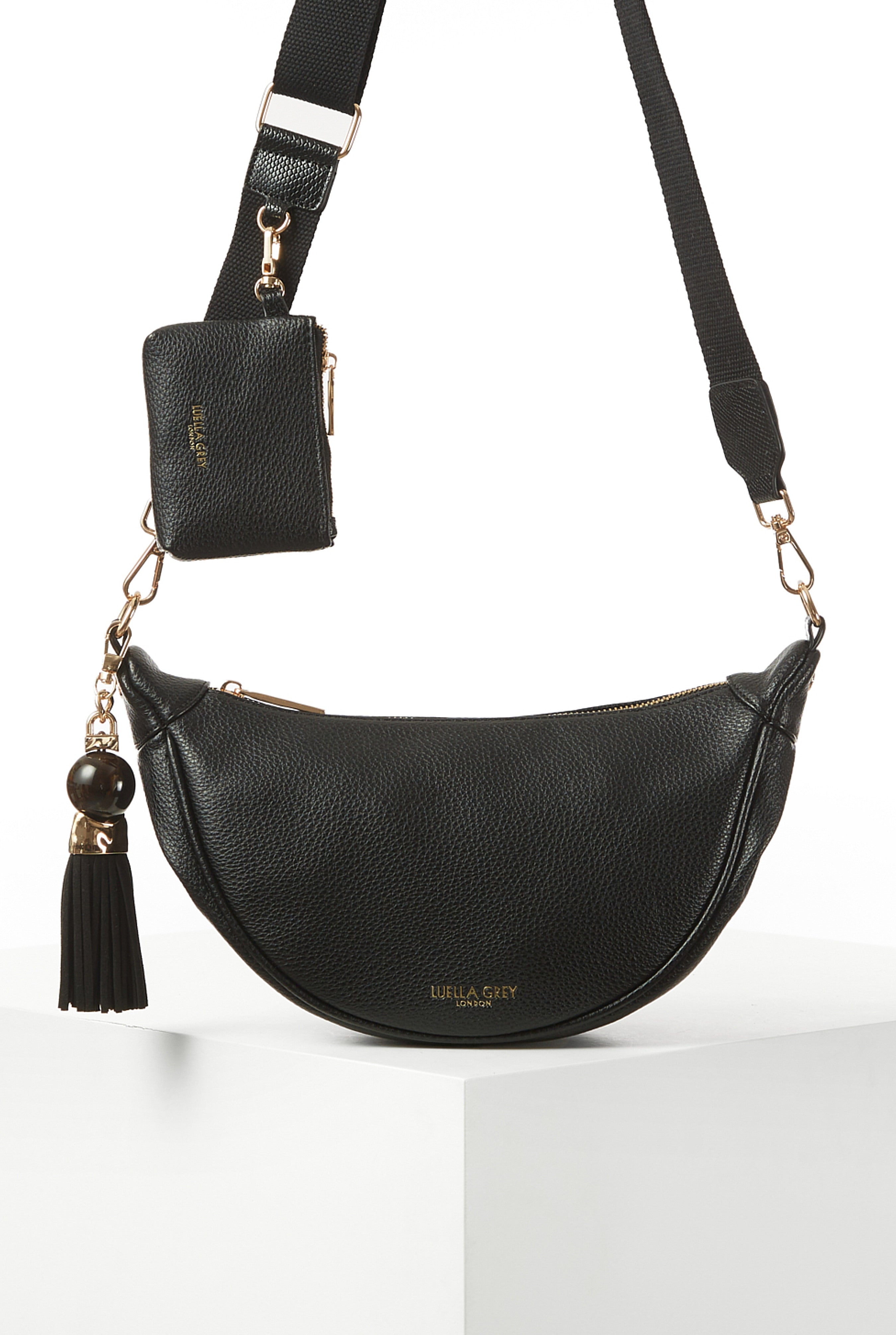 Luella Grey Lauren Crossbody Black