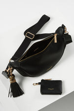 Load image into Gallery viewer, Luella Grey Lauren Crossbody Black
