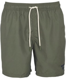 Barbour Staple Logo Swim Shorts Olive