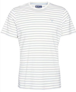 Barbour Ecru Ponte Stripe T-Shirt