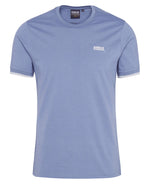 Load image into Gallery viewer, Barbour International Blue Philip Tipped Cuff Cotton T-Shirt
