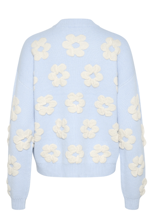 Culture Floral Jumper Blue