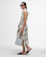 Load image into Gallery viewer, Barbour Agnes Midi Dress Green
