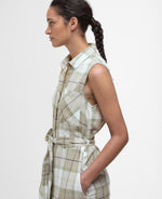 Load image into Gallery viewer, Barbour Agnes Midi Dress Green
