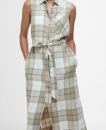 Load image into Gallery viewer, Barbour Agnes Midi Dress Green
