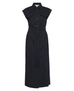 Load image into Gallery viewer, Barbour Birdie Maxi Dress Black
