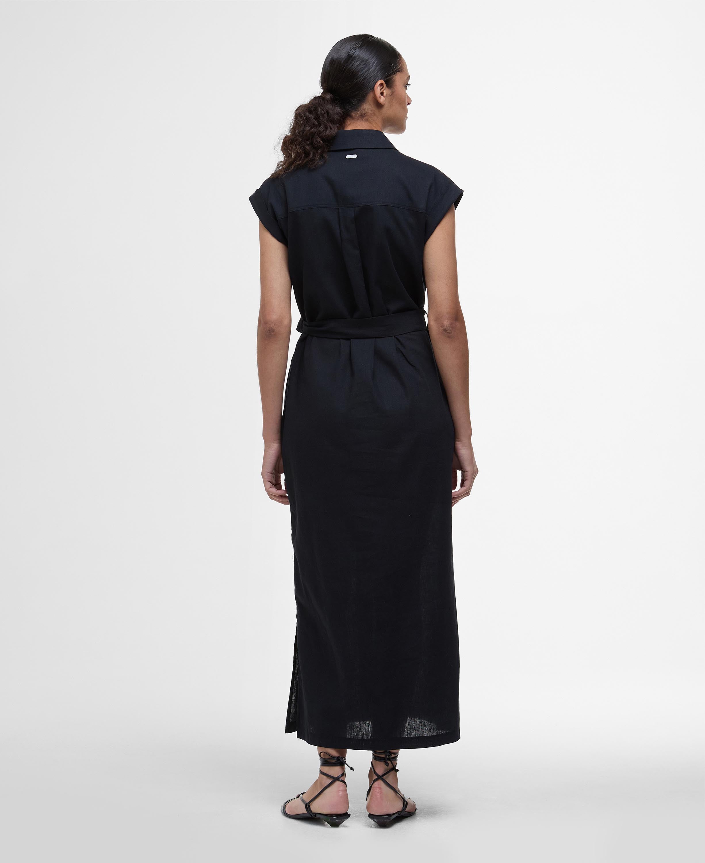 Barbour Birdie Maxi Dress Black