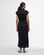 Load image into Gallery viewer, Barbour Birdie Maxi Dress Black
