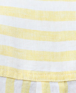 Barbour Annie Stripe Shirt Yellow