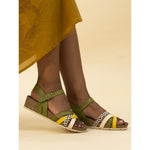 Load image into Gallery viewer, Lunar Selina Sandal Green
