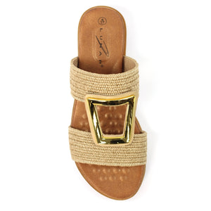 Lunar Kingston Sandal Beige