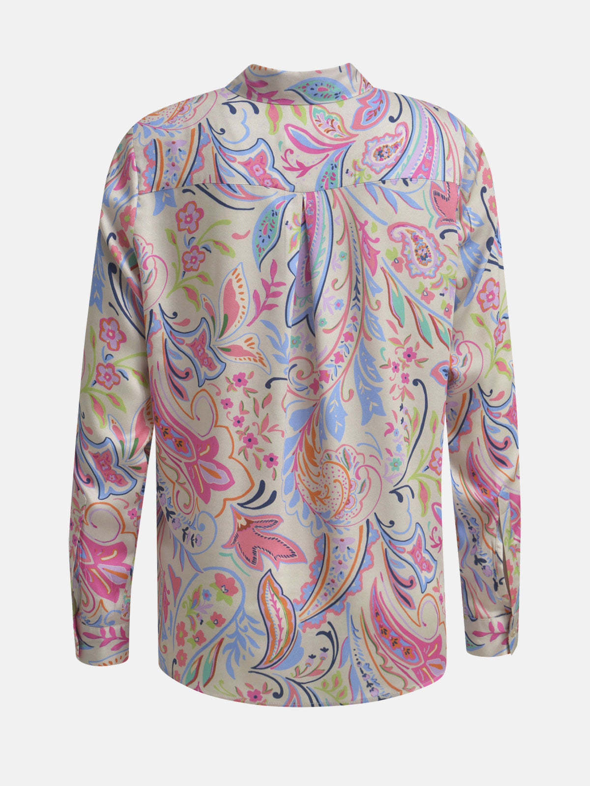 Milano Satin Shirt Multi