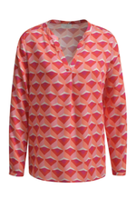Load image into Gallery viewer, Milano Patterned Blouse Pink
