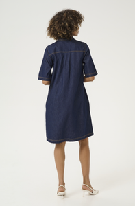 Culture Denim Short Dress Denim