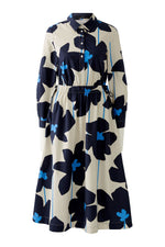 Load image into Gallery viewer, Oui Midi Shirt Dress Blue
