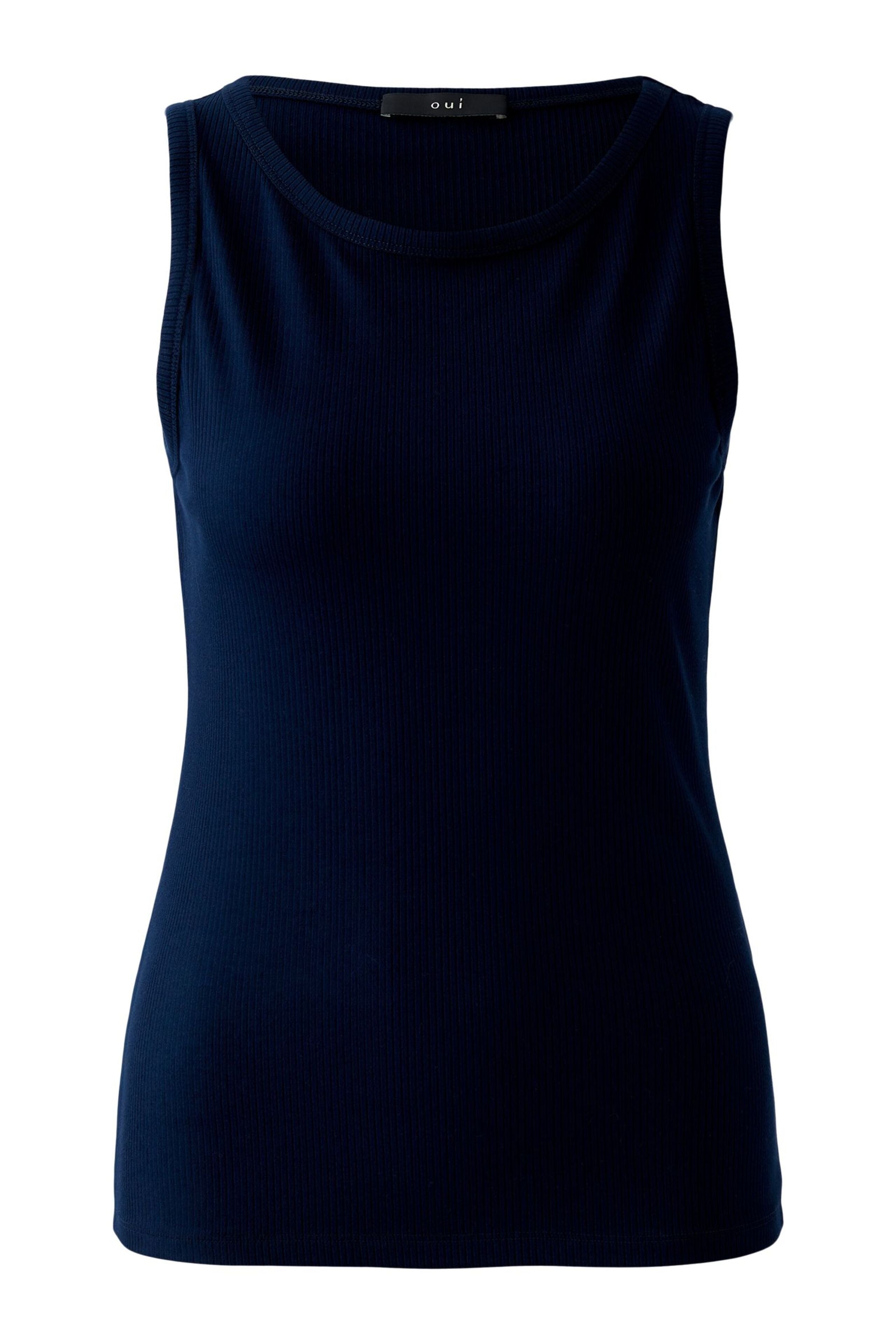 Oui Sleeveless Top Blue