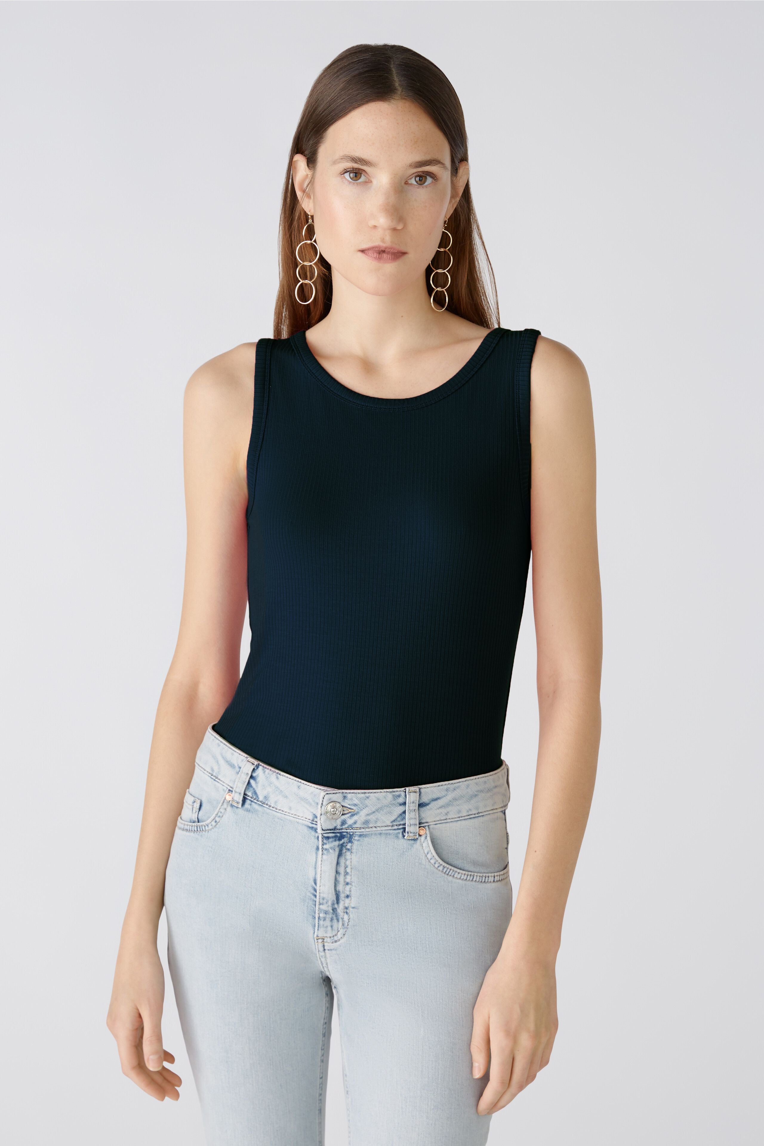 Oui Sleeveless Top Blue