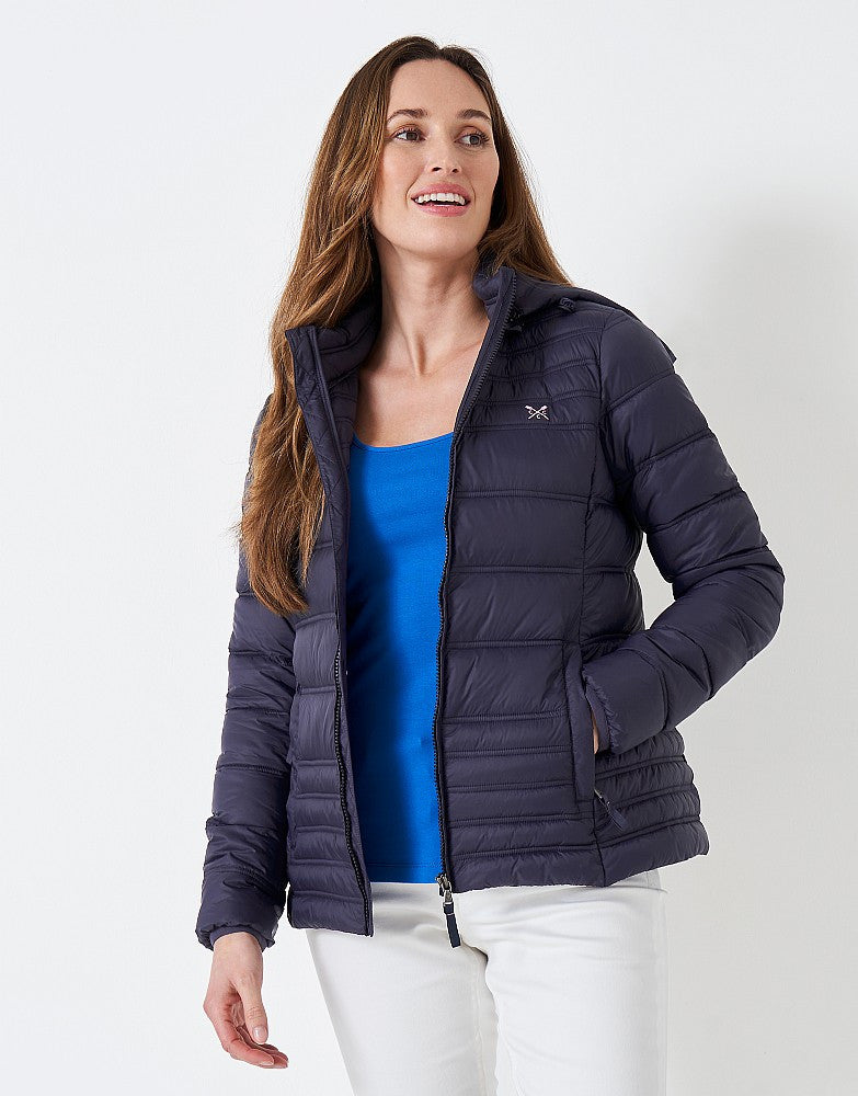 Crew Padded Jacket Navy