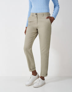 Crew Salcombe Chinos Stone