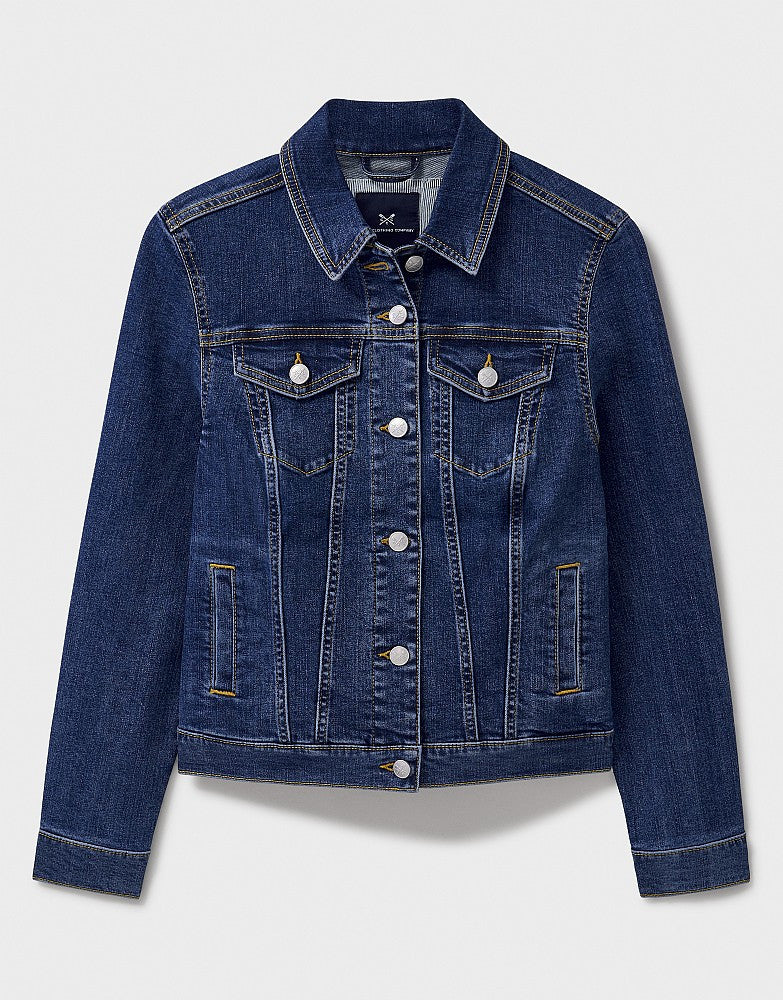 Crew Denim Jacket Blue