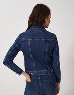 Load image into Gallery viewer, Crew Denim Jacket Blue
