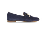 Load image into Gallery viewer, Gabor Suede Buckle Loafer Blue
