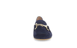 Load image into Gallery viewer, Gabor Suede Buckle Loafer Blue
