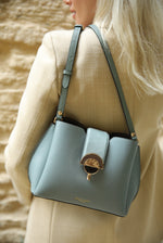 Load image into Gallery viewer, Blue Nadia Crossbody Bag
