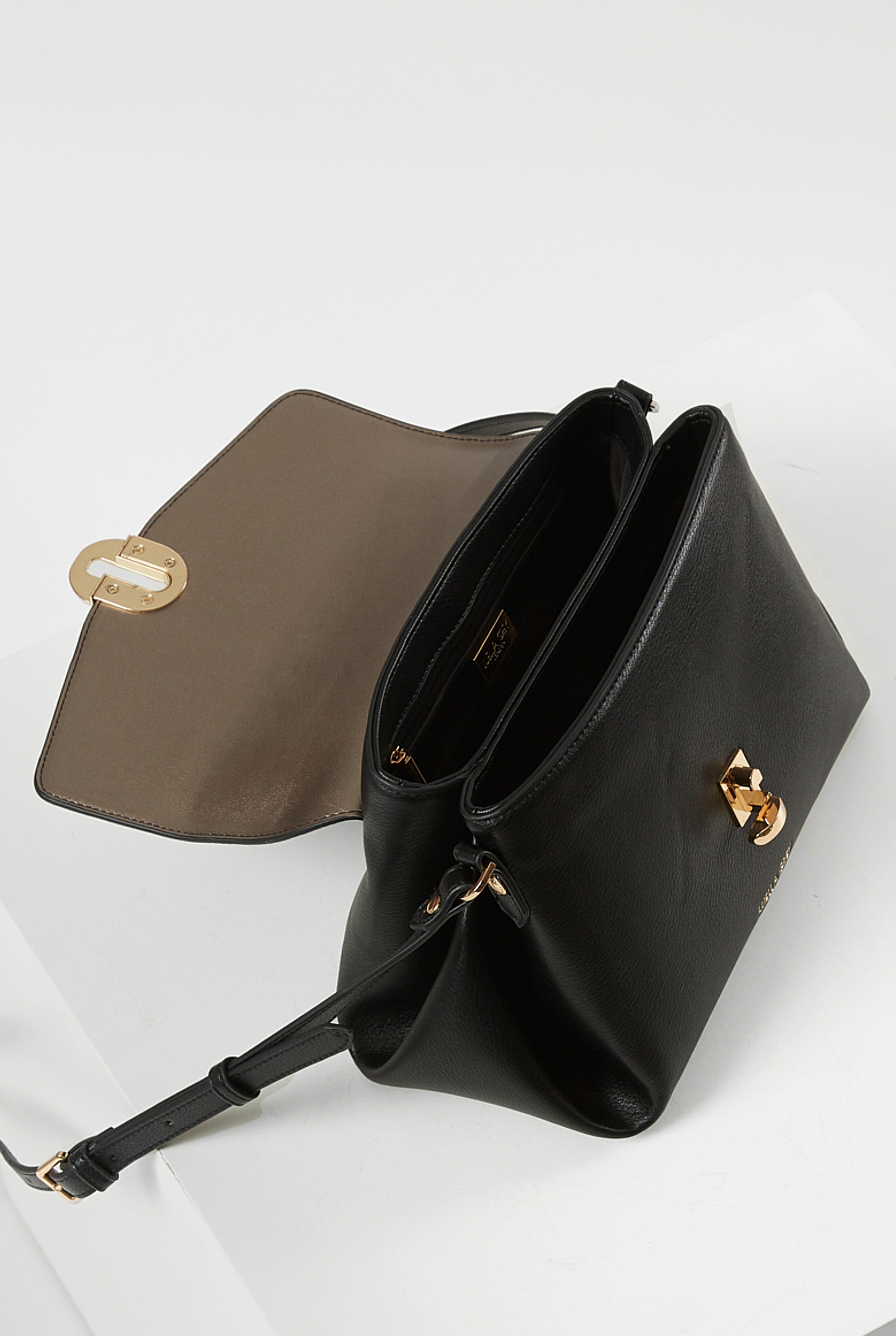 Black Cordelia Crossbody