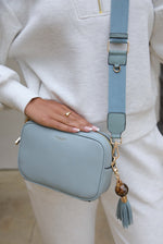 Load image into Gallery viewer, Blue Betty Camera Crossbody
