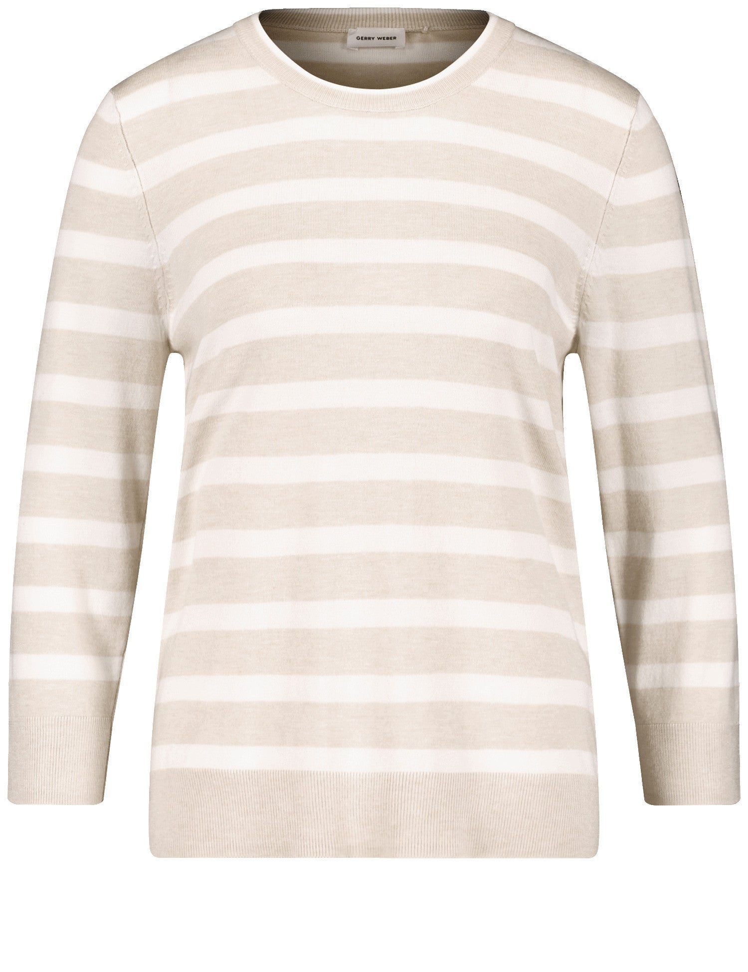 Cream Striped Jumper