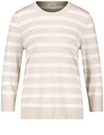 Load image into Gallery viewer, Cream Striped Jumper
