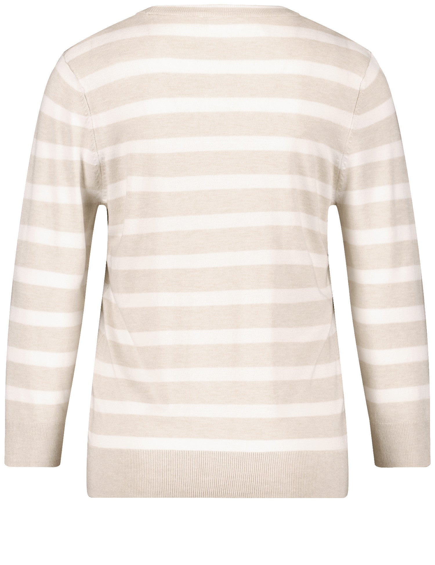 Cream Striped Jumper