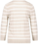 Load image into Gallery viewer, Cream Striped Jumper
