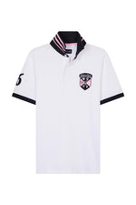 Load image into Gallery viewer, White 6 Nations Tournament Polo Shirt
