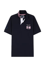 Load image into Gallery viewer, Navy 6 Nations Tournament Polo Shirt
